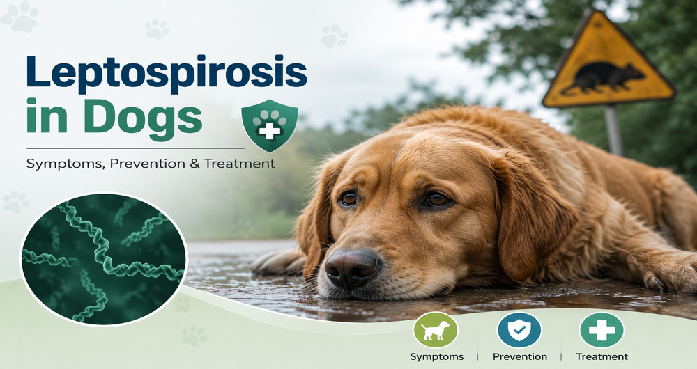 Leptospirosis in Dogs: Symptoms, Causes & Treatment